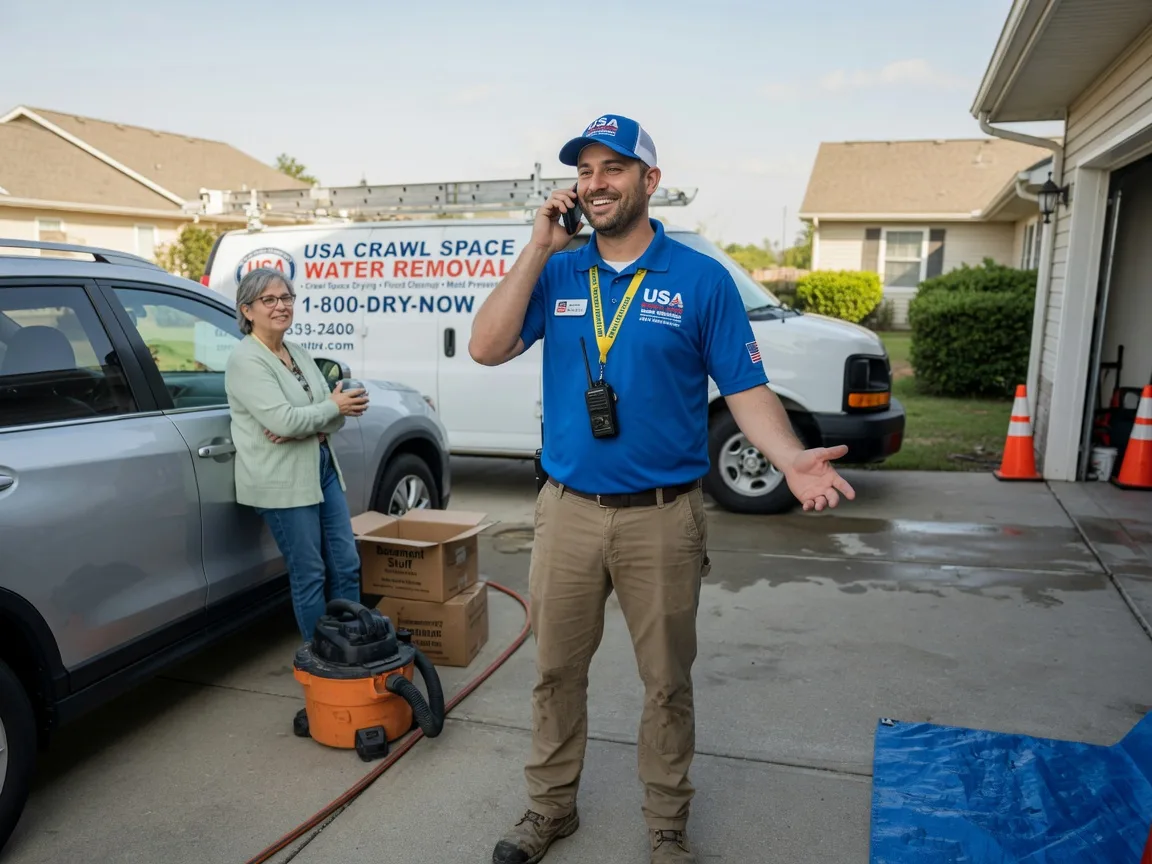 Crawl Space Water Removal Cushing, TX FAQs